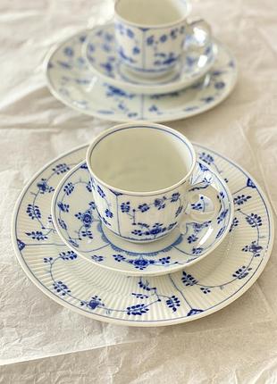 Чайно-кавові пари від  heinrich/villeroy&boch amalienburg (echt kobalt)