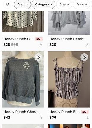 Блуза honey punch..p s 9