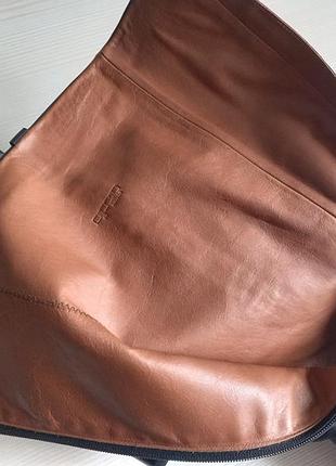 Кожаные высокие сапоги massimo dutti 9