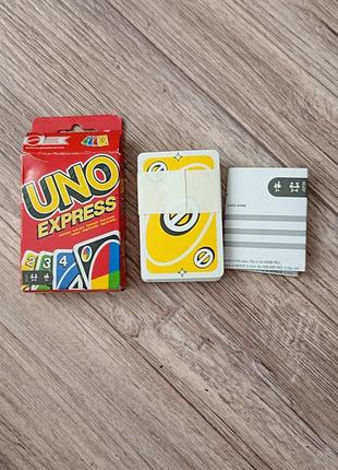 Настільна карткова гра mattel uno express