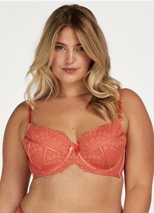 Бюстгальтер hunkemöller emily кораловий 90b