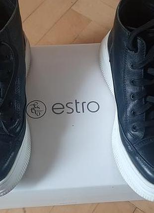 Ботинки кожаные estro