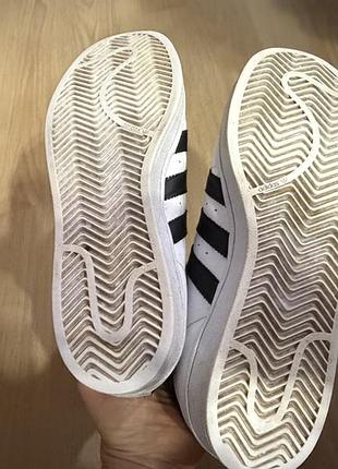 Кеди adidas superstar білі шкіряні 7