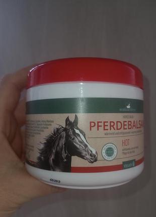 Зігрівальний бальзам для тіла herbamedicus pferdebalsam hot, 500 мл