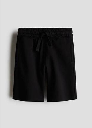 Шорти чорні базові h&m