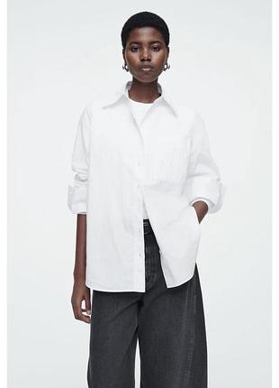 Нова біла сорочка h&m cos розмір s