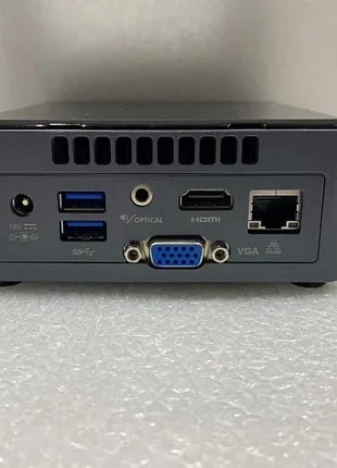 Міні пк intel nuc10i3fnhn1, i3-10110u 8/128gb, thunderbolt 3, 4к 2160p