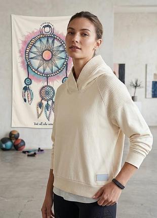 Стильна кофта,худі  puma розмір s бежеве оригінал