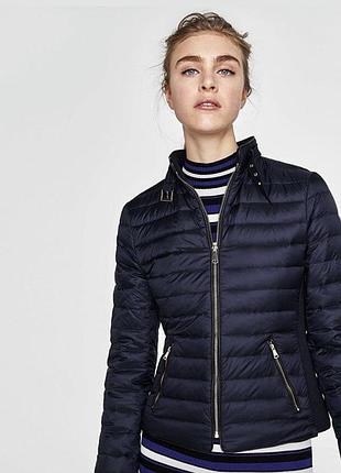 Куртка демісезонна наповнювач пух/перо zara