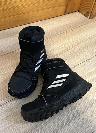 Черевики дитячі adidas terrex зимові чорні високі