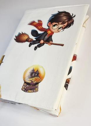 Обкладинка для книги текстильна, обкладинка для дитячої книги гаррі поттер №5