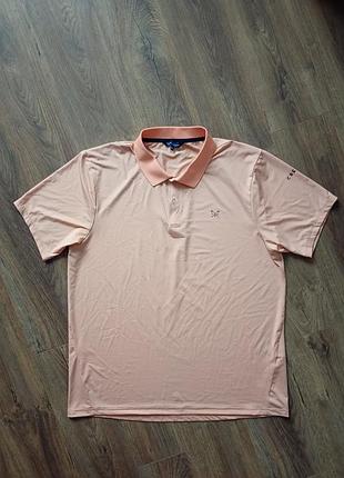 Брендова футболка поло crew clothing.