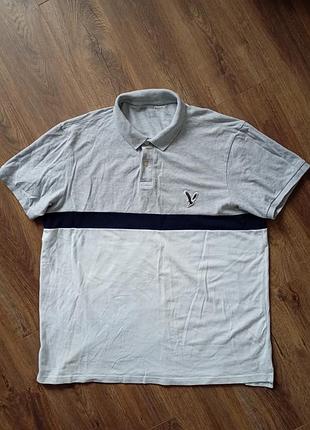 Брендова футболка поло american eagle.