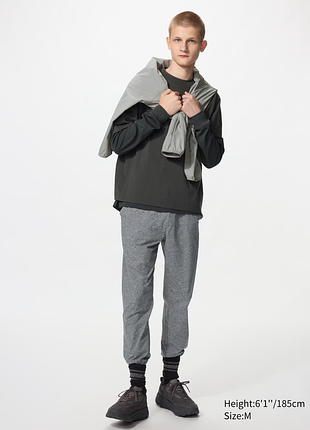 Ультраэластичные спортивные штаны джоггеры airism uniqlo