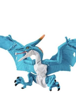 Інтерактивна іграшка robo alive dino action птеродактиль блакитна