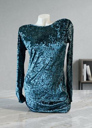Сукня велюрова