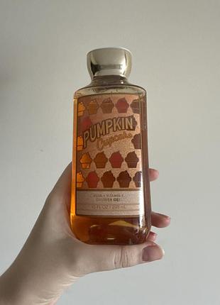 Гель для душу bath & body works pumpkin cupcake 295 мл