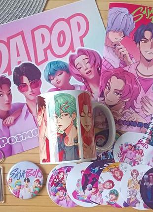 Набор saja boys kpop demon hunters из 7 предметов (27871)