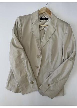 Жакет жіночий max mara бежевий 5