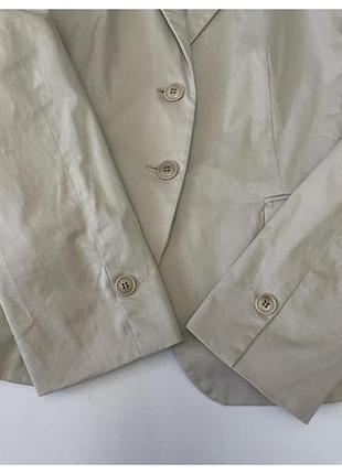 Жакет жіночий max mara бежевий 6