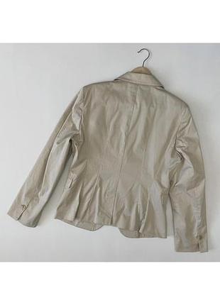 Жакет жіночий max mara бежевий 8