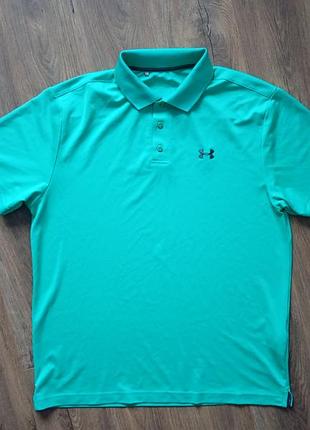 Брендова футболка поло under armour.