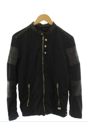 [xl] мужская кожаная куртка diesel