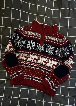 Светрик для хлопчика, новорічний 🦌🎄