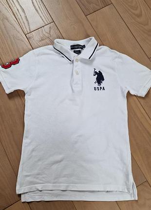Футболка поло u.s. polo assn., размер s (8 лет / 128-134 см)