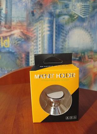 Компактный магнитный автодержатель в дефлектор magnet holder для телефона в авто