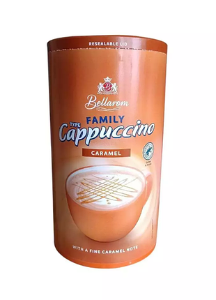 Капучино 500г bellarom Caramel cappuccino большая упаковка family