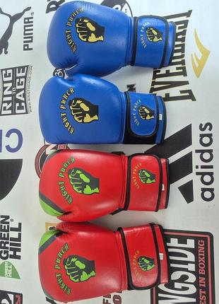 Right punch 12 oz боксерские варежки кожа натуральная