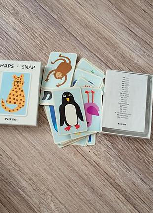 Детская карточная игра haps • snap (версия «bataille» / битва) бренда flying tiger copenhagen.