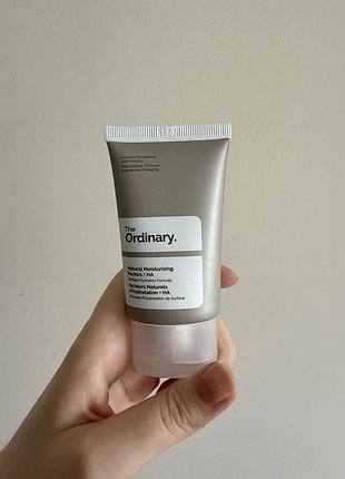 Зволожувальний крем для обличчя the ordinary natural moisturizing factors + ha, 30 мл