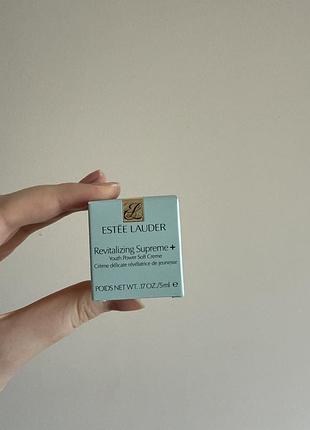 Антивіковий крем для обличчя estée lauder revitalizing supreme+ youth power creme, 5 мл