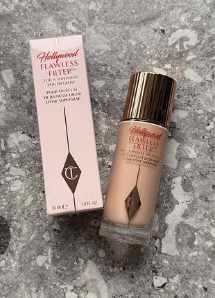 Charlotte tilbury hollywood flawless filter – підсвічуючий фільтр для обличчя, відтінок 2 fair оригінал