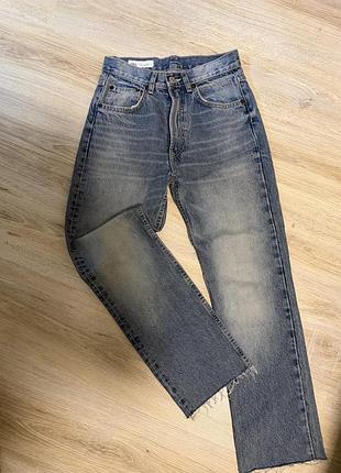 Джинси zara прямі