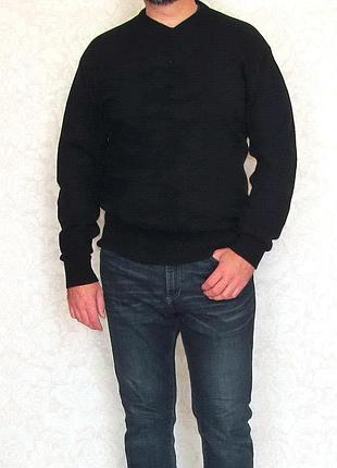 Светр вовняний чоловічий, джемпер stromberg, натуральна вовна.