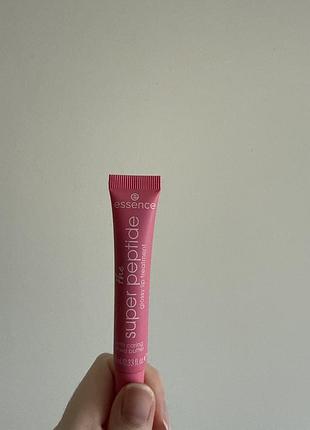 Зволожувальна олія-блиск для губ із пептидами essence super peptide glossy lip oil, відтінок 02, 10 мл