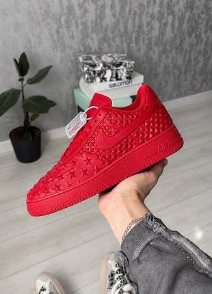 Nike air force 1 low "independence day" red
