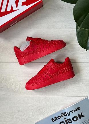 Nike air force 1 low "independence day" red 3