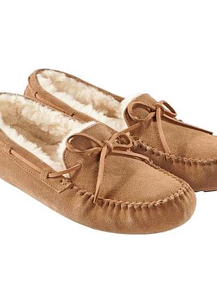 Ugg оригинальные меховые мокасины лоферы тапочки