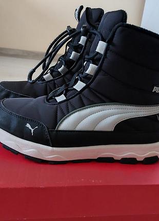 Детские зимние ботинки puma evolve boot puretex jr, р. 38