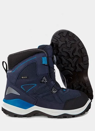 Зимние ботинки ecco snow mountain 71029251237 gore-tex boa zk3710 размеры 27-32 оригинал