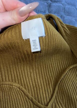 Кофта h&m кофта з вирізом джемпер h&m 6
