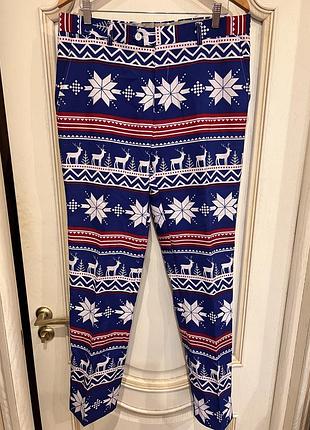 Яскраві новорічні чоловічі штани opposuits "the rudolph"