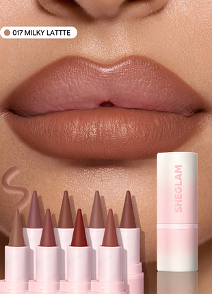 Карандаш для губ sheglam define &amp; fill triangle lip liner - 017 milky latte (6369-017)