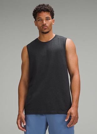 Lululemon metal vent tech  мужская майка для бега и спорта