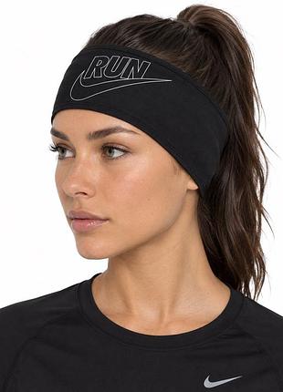 Nike running bandana  спортивная-беговая бандана/повязка унисекс