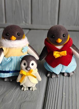 Ігровий набір сім'я пінгвінів  sylvanian families